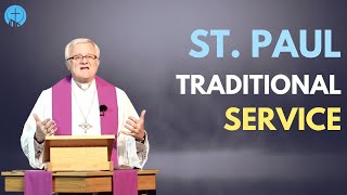 St. Paul Lutheran Traditional service - live