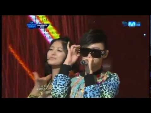 EXID_I Feel Good (I Feel Good by EXID @ Mcountdown 2012.08.23)