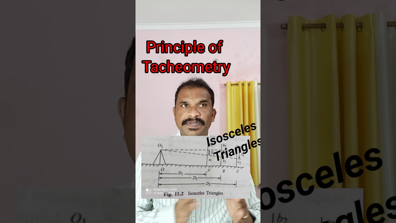 Principle of Tacheometric Surveying#shorts#