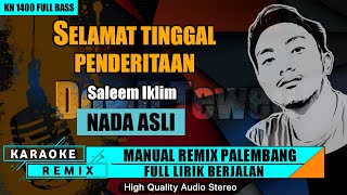 Download lagu SELAMAT TINGGAL PENDERITAAN_Saleem || KARAOKE REMIX PALEMBANG mp3