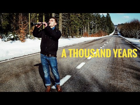 A Thousand Years - Christina Perri (Clarinet Cover)