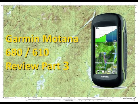 Garmin Montana 680 610 - Review - Part 3 - The Custom Mount