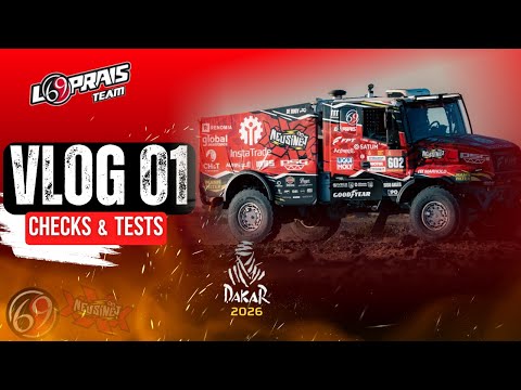 DAKAR InstaTrade Loprais Team De Rooy FPT - VLOG 01