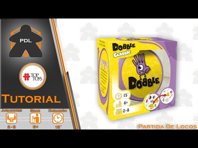 Vídeo relacionado con Asmodee Dobble Clasico, Juego de Cartas de Observación y Velocidad para Niños y Adultos, Juego de Mesa, 15 Minutos de Juego, A Partir de 6 años, 2-8 Jugadores