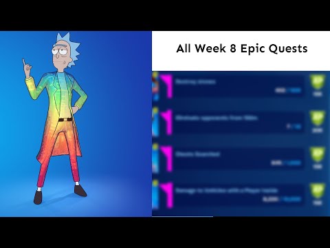 All Week 8 Epic Quests Guide