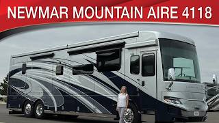 A preview image of the linked video showcasing 2022 Newmar Mountain Aire 4118