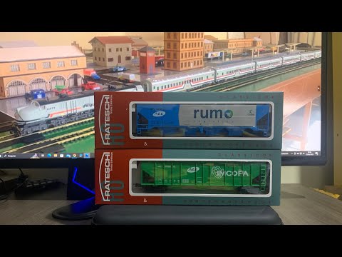 Unboxing Vagão Hopper Imcopa e Vagão Rumo Fase 1