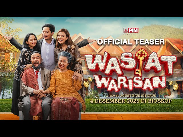 OFFICIAL TEASER | FILM WASIAT WARISAN 4 DESEMBER 2025 DI BIOSKOP #wasiatwarisan #pimpictures