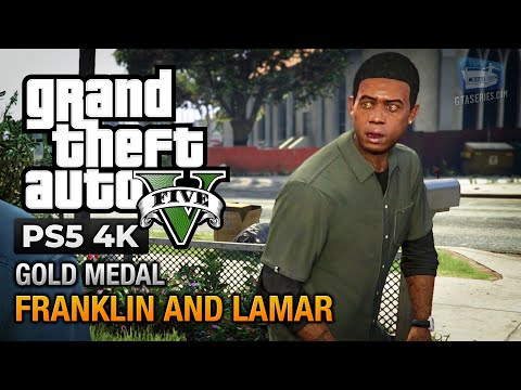 GTA 5 PS5 - Mission #2 - Franklin & Lamar [Gold Medal Guide - 4K 60fps]