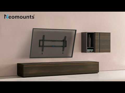 Neomounts LEVEL-550 WL35-550BL18 neigbare TV-Wandhalterung video preview