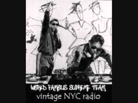 World Famous Supreme Team vintage NYC radio