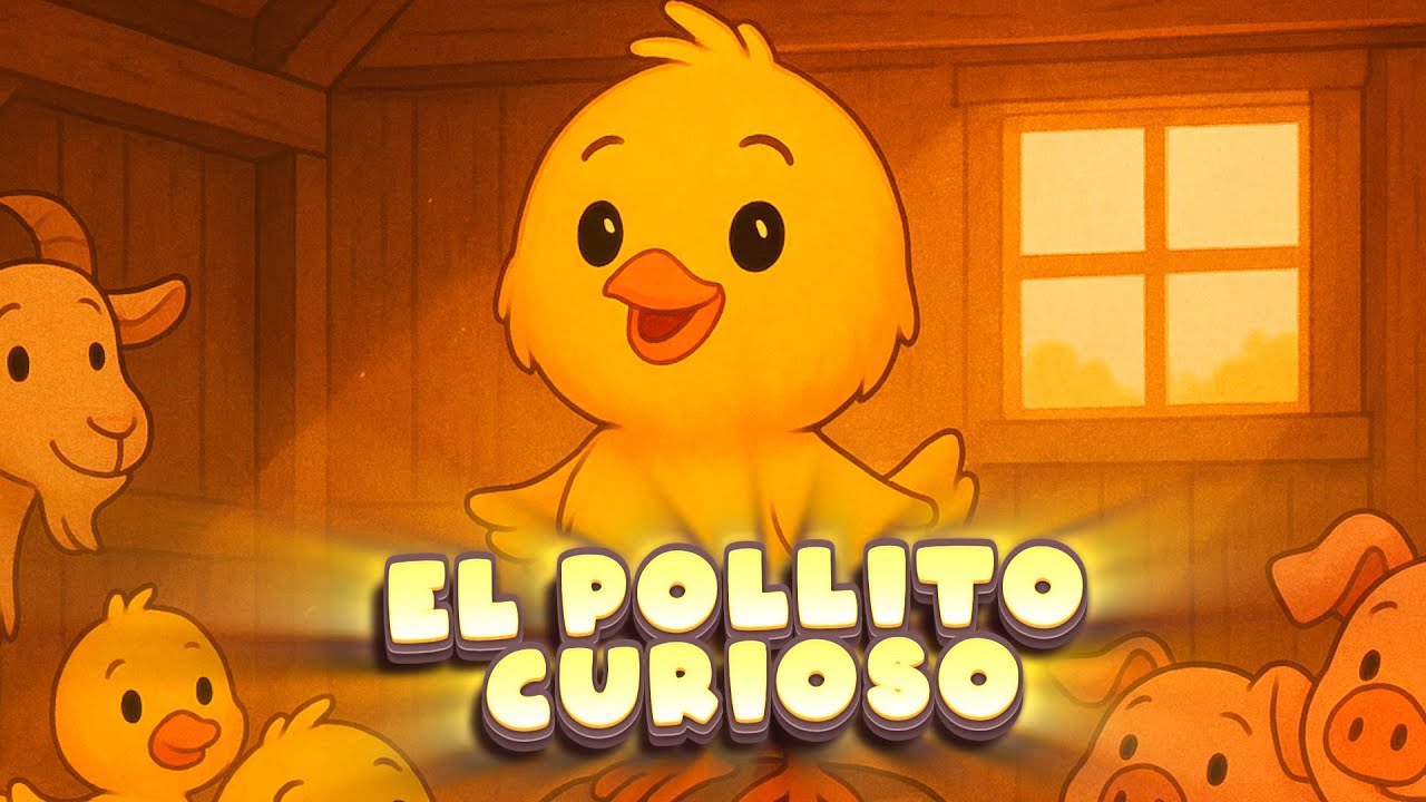 EL POLLITO QUE QUERÍA SABERLO TODO 🐤❓ | Cuento infantil animado