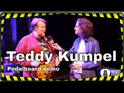 Joe Jackson guitar player Teddy Kumpel pedalboard demo