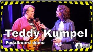 Joe Jackson guitar player Teddy Kumpel pedalboard demo