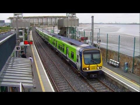 IE 29000 Class DMU Train number 29108 - Booterstown Station, Dublin