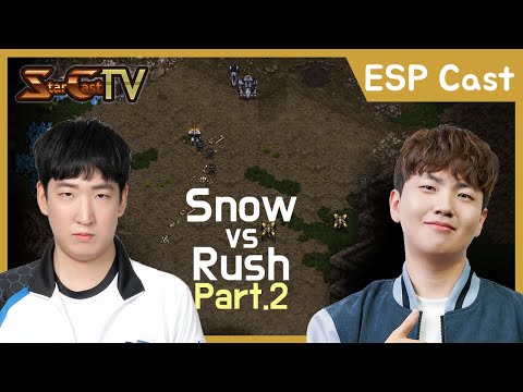 [ESP] Snow vs Rush on Polypoid (Bo3, Part2) - Starcraft Remasterizado (StarCastTV Español)