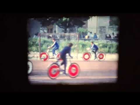 Szászvár 1977 sport bemutató az iskolában