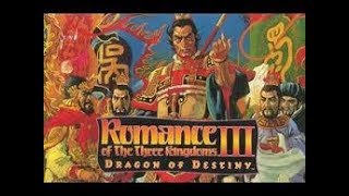 {EN/US} Retro, retro, retro!! Stratagy Game, Romance of the Three Kingdoms 3 #Padre4Lyfe
