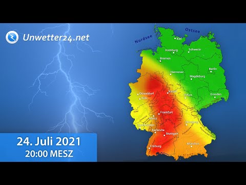 Tief "Dirk": Hagel, Platzregen und orkanartige Böen möglich!