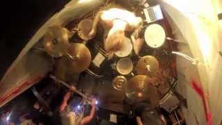 Niko "Hoker Dine" Hyttinen drum cam, Cold Cold Ground 'Funeral Show', full set.