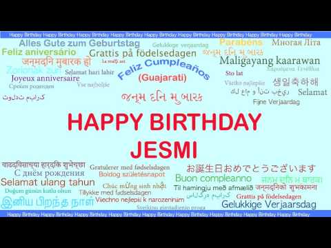 Jesmi   Languages Idiomas - Happy Birthday