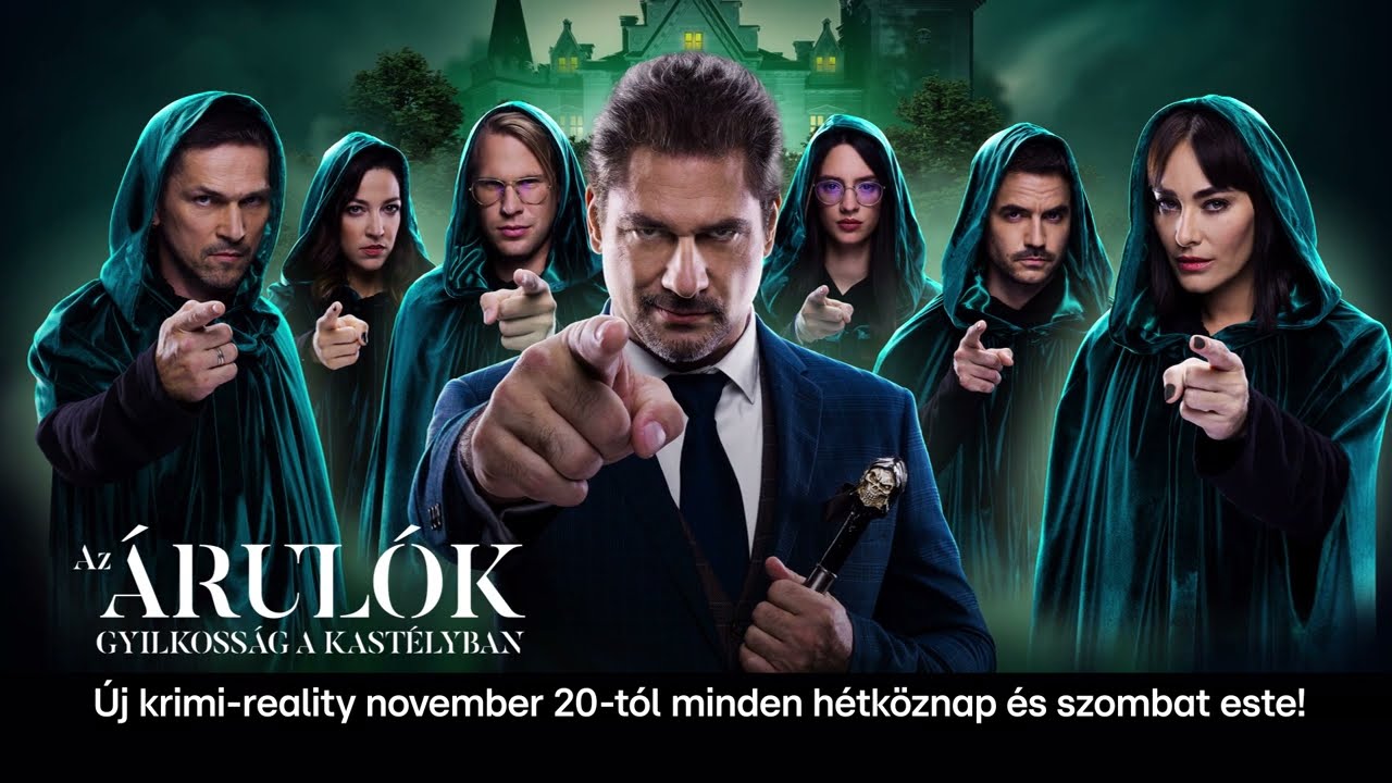 Az Árulók - Gyilkosság a kastélyban / November 20-tól az RTLen!