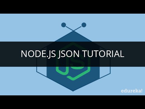 Node js NPM | Node js JSON | Node js Tutorial | Edureka