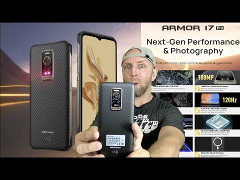 Le smartphone resistant que tu vas kiffer, 108mp,120hz,66W + Magsafe,13+256+TF, Ulefone Armor 17 pro