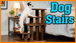 Top 5  Best Dog Stairs for High Bed || Buying Guide in 2021