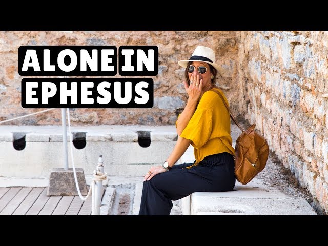 Travel vlog - EXPLORING EPHESUS | How to Avoid the Crowds!