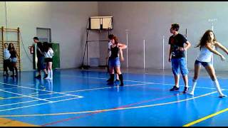 baile  educación fisica - remix  you''ll  find a way- on the floor