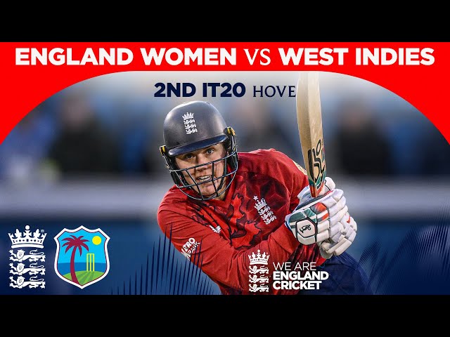 Sciver-Brunt Hits 55* Off 30! | Highlights – England v West Indies | 2nd Women’s Vitality IT20 2025