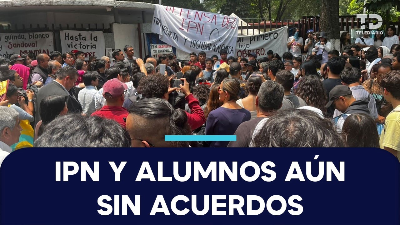 Alumnos del IPN mantienen toma de planteles y Canal 11; exigen atender pliego petitorio 109