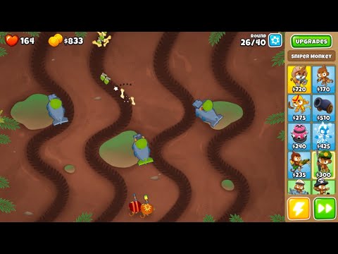 BTD 6 - How to beat Muddy Puddles on Easy Difficulty |No MK, No Powers, No Hero|