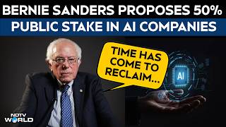 AI News | Senator Bernie Sanders Proposes Bill To Give Public A 50% Stake In US' AI companies