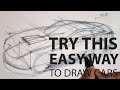 HOW TO DRAW CARS WITH A DIFFERENT PROPORTION