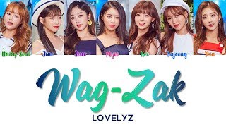 Lovelyz 러블리즈 " Wag-Zak 여름 한 조각 " Lyrics (ColorCoded/Eng/Han/Rom)