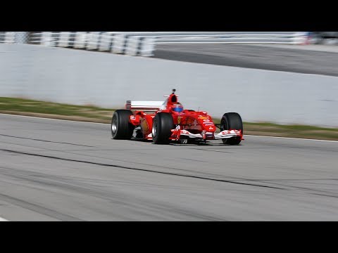(4K test) Ferrari F1 car