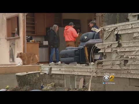 Taylorville Tornadoes Sweep Away Homes, But Not A Community's Spirit