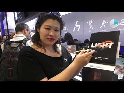 Hakii Mix OG wearable open headphones set, Hakii Light LED portable bluetooth player, Wind II glasse