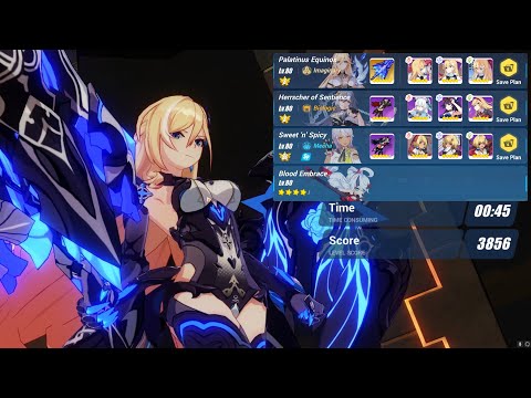 856 PE vs HOD Minion Ex Abyss Red Lotus (Honkai Impact 3rd)