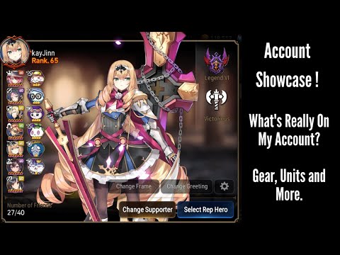 [Epic Seven] What Type Of Account Does Jinn Really Have?..- My Account review/showcase
