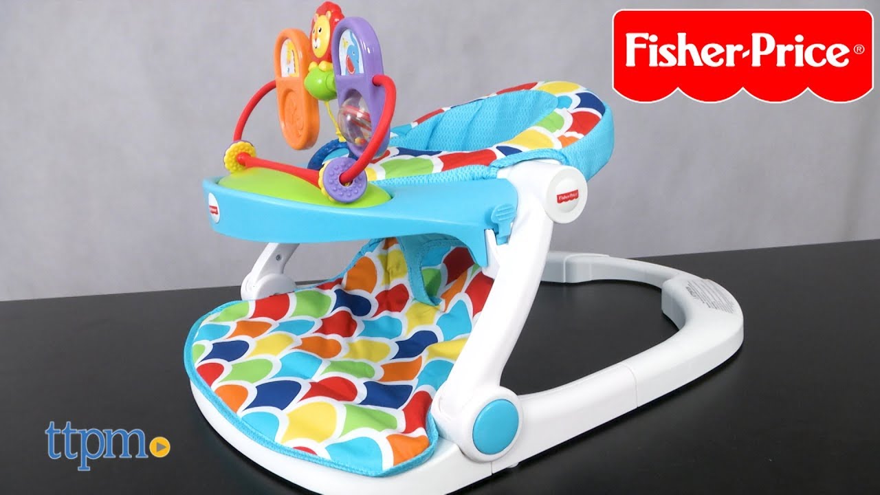 Watch video Sit-Me-Up Floor Seat with toy tray from Fisher-Price Now Sit-Me-Up Floor Seat with toy tray from Fisher-Price