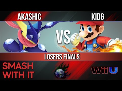 SWI 75 - Akashic (Greninja) vs. KidG (Mario) - Losers Finals - Smash Wii U