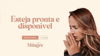 DEVOTIONAL/PRAYER OF THE DAY - (24| APRIL) - FABIOLA MELO - DAILY MIRACLE 114/365