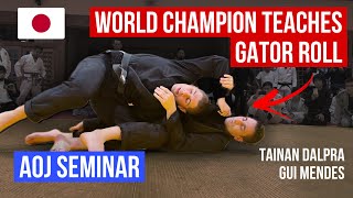 Learn the Gator Roll Technique at the Tainan Dalpra Seminar with Gui Mendes & Cole Abate | 2023 Asian Championship