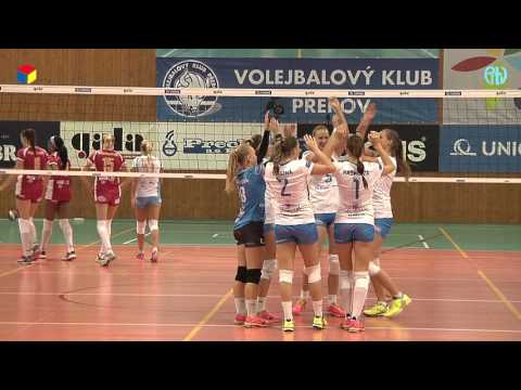 Volejbal extraliga žen: Přerov Precheza – VK Agel Prostějov 1:3 (-13, 21, –14, –18)