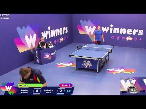 WINners CUP table 2  31.10  Boklag Roman - Rudenko Ivan 17:15