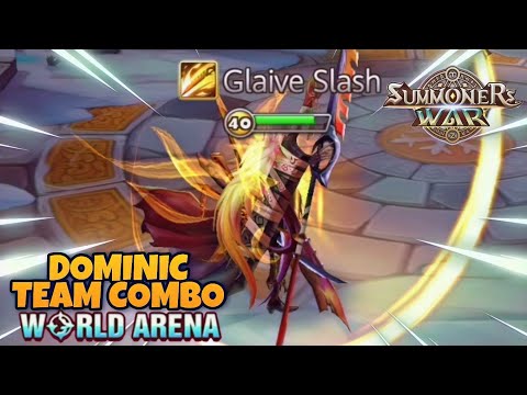 Dominic Team Combo in World Arena - Summoners War