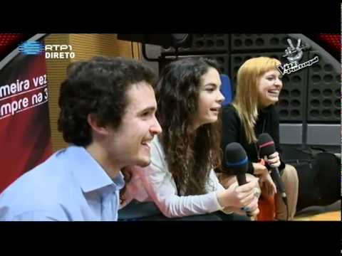 4ª Gala A Voz de Portugal - Mia e Equipa na Antena3